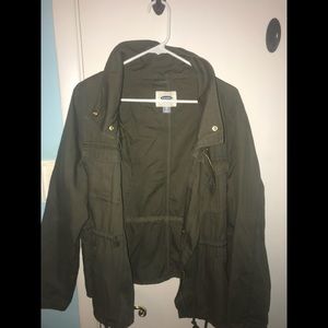 brand new green army jacket